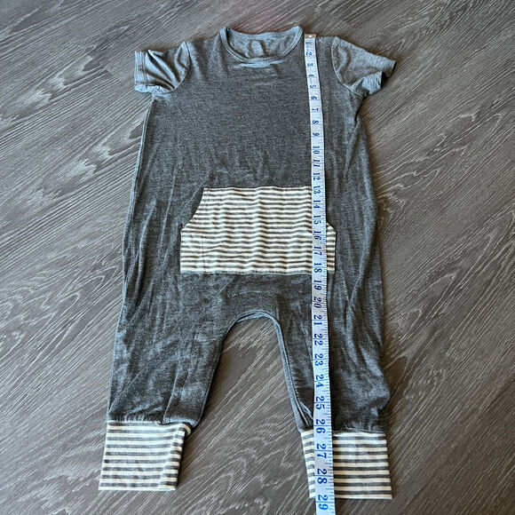 Moon + Beck Romper Kids 3-4 Years Gray - Picture 6 of 8